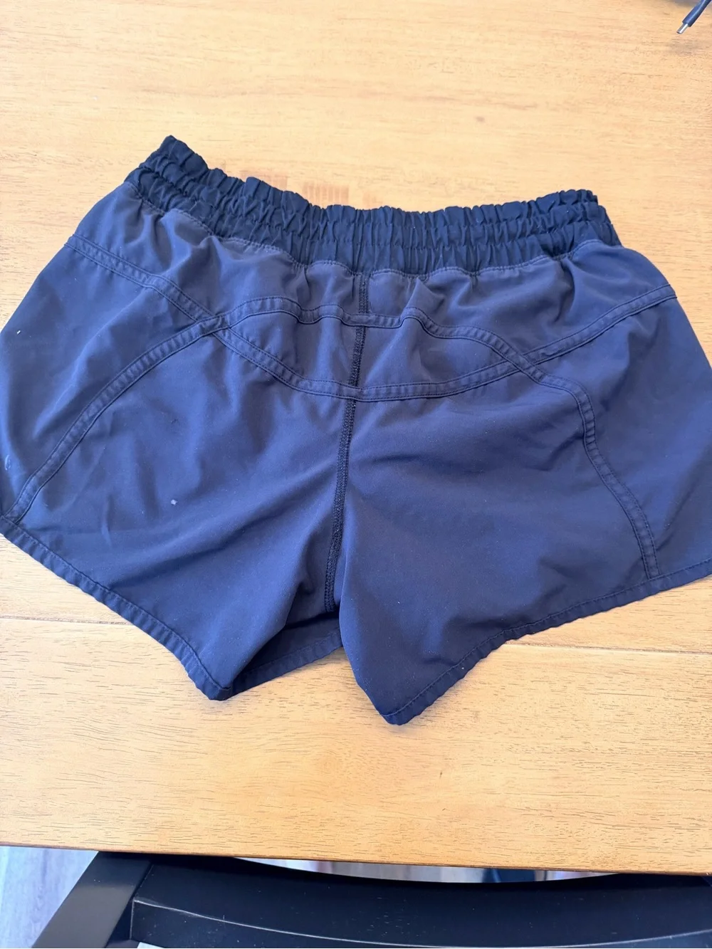 lululemon athletica Navy Layered Run Shorts